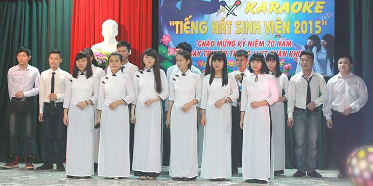 Cuộc thi tiếng hát sinh viên Cao đẳng nghề số 1 Bộ Quốc Phòng