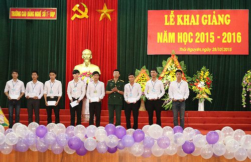 Lễ Khai giảng năm học mới 2015 – 2016.