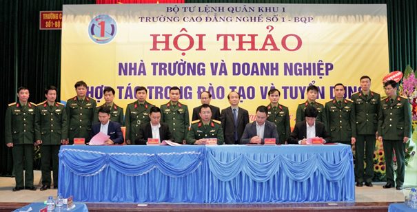 Nhà trường và Doanh nghiệp hợp tác đào tạo và tuyển dụng