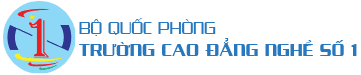 Logo trương cao đẳng nghề 1 bqp -361 x 74