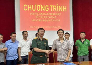 chuong trinh ký kết hợp tác đào tạo và tiếp nhận học viên sau khi tốt nghiệp123